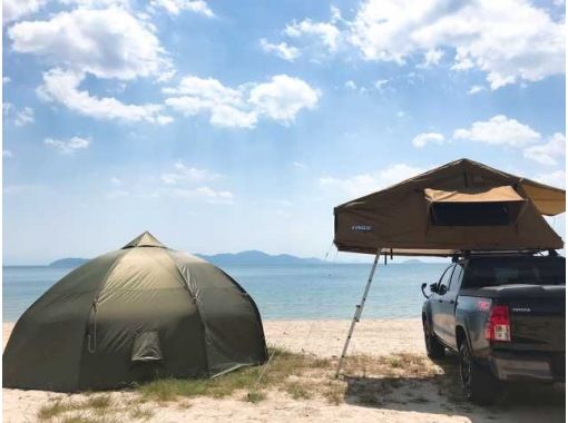 [Shiga/Otsu] Panoramic view of Lake Biwa! Auto camping plan! Lake Biwa, mountains and starry sky site (up to 5 people)の画像