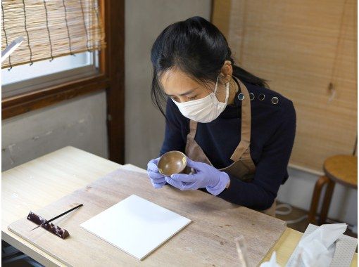 【東京タワー近く☆】本うるし金継ぎ３回体験　器が無くても大丈夫♪　材料費込み、少人数指導の画像