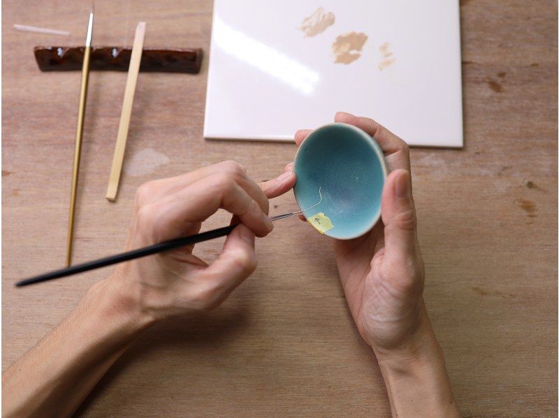 [New plan!] Learn from a Tokyo University of the Arts graduate! One-time experience of lacquer lacquer lacquering. No need to bring your own pottery! Materials included, small group instructionの紹介画像