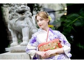 【 Osaka / Shinsaibashi】Kimono photo in Shinto shrines