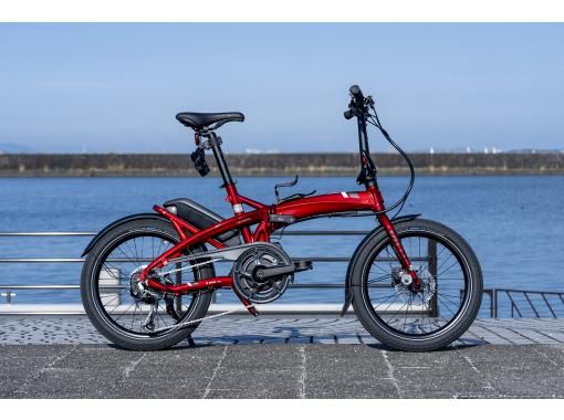 【滋賀・大津】「E-bike（電動折り畳み自転車）のレンタサイクル」日本一の湖、琵琶湖畔をサイクリング！の画像