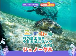 【学割でお得】幻の島上陸＆ウミガメorマンタに会える！泳げなくてもOK♪サポート充実シュノーケル【GoPro無料】_s01