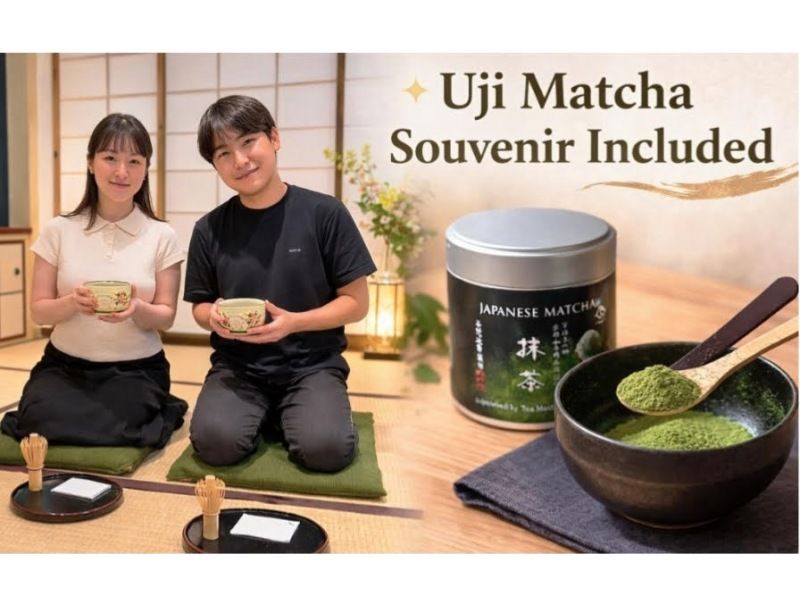 【奈良・JR奈良　期間限定】日本の伝統的な美を感じる茶道体験　お土産付き