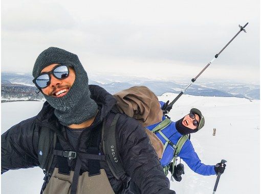 【홋카이도 후라노】 초보자 환영! 스노우슈에서만 갈 수 있는 다이세츠산의 비경 체험 & 온천의 치유の画像