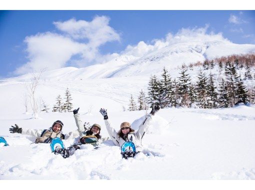 【北海道・富良野】初心者歓迎！スノーシューハイキングツアー！大雪山の秘境体験＆温泉の癒しの画像