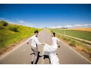 [Hokkaido, Furano] 1 location wedding photo plan