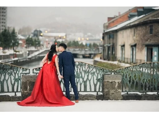 [Sapporo/Otaru] Sapporo 1 + Otaru 1 location wedding photo planの画像