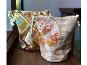 [Tokyo, Gaienmae] Making a bag using a traditional Japanese obi (belt) ~ Beginners welcome to sewing! (1 minute walk from Gaienmae Station)