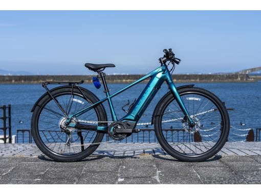 【滋賀・大津】「E-bike（電動クロスバイク）のレンタサイクル」日本一の湖、琵琶湖畔をサイクリング！の画像