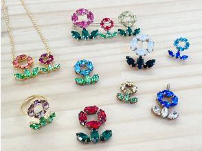 [Tokyo, Ueno] 6 hours to make "Pixel Flower" accessories using the traditional technique of "Yosemono"