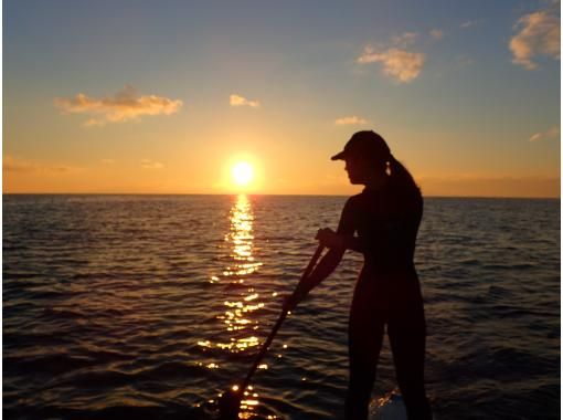 [Shonan/Zushi] Sunset SUP cruising Even beginners can enjoy it with peace of mind, and it is very popular with women and couples! Enjoy the beautiful scenery and SUP!の画像