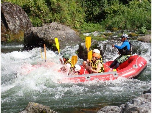 [Tokyo, Okutama] Half-day rafting for elementary school students (with photos and videos)の画像