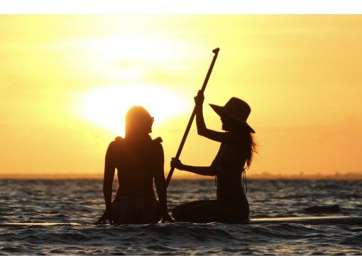 [Miyakojima/Reservations accepted the day before!!] ★Sunrise SUP with the rising sun★Luxurious sunrise SUP in the morning!! の画像