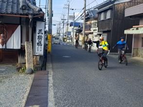 體驗岸和田市的自然與飲食文化的溫泉自行車之旅