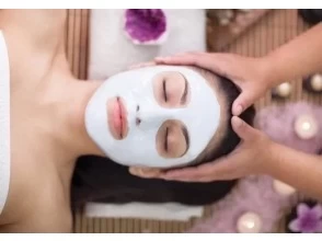 [Osaka・Shinsaibashi] *Women only: 60-minute facial "Face, décolleté, mask, scalp treatment"