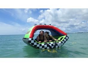 [Itoman/Naha] Have fun in the deserted sea with thrilling activities including clear sup, wakeboarding, and banana boats! 10 types of marine activities available for 90 minutes!