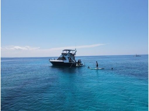 [Afternoon flight, Okinawa, SUP tour] Great value plan with snorkeling and jet skiing experienceの画像