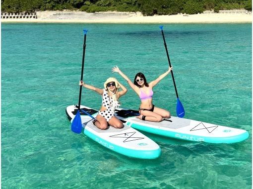 [Miyakojima / Spectacular SUP with transportation] {I really want to keep it a secret} Experience SUP in the crystal clear Miyako blue waters!! ★Free photo data★Plan detailsの画像