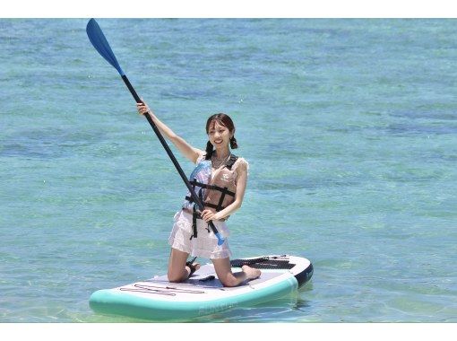 【沖縄・宮古島・絶景サップ】《1歳〜70歳参加可能!!》宮古ブルーでサップ体験★の画像