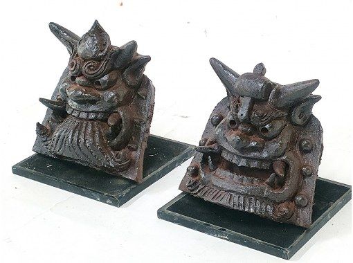 [Hyogo, Himeji City] Limited to one group per day. Experience making traditional Japanese onigawara tiles! Individual instruction from a veteran instructor!の画像