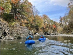 【北海道・帯広】日本一の清流×渓谷を抜ける！ダイナミックなパックラフト体験！