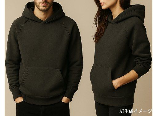 【東京・荒川区】マンツーマンレッスンでオリジナルパーカーを作ってみませんか？(2日コース)男性,女性お好みのデザイン,サイズ感で仕上げます！の画像