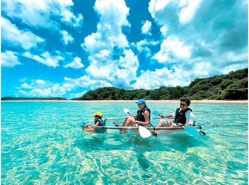 【石垣島/セットでお得】絶景！川平湾クリアカヤックツアー＆遭遇率99％ウミガメシュノーケル当日予約OK！カップル女子旅に大人気ツアー♪のの画像