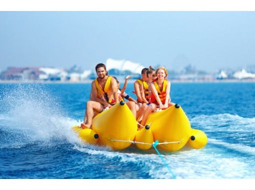 【經典海上運動☆香蕉船☆】最適合在海上留下美好回憶了（^^♪）の画像