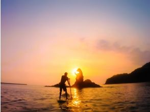 【静岡・西伊豆】伊豆の海で夕陽を見ながらSUP体験♪1.5時間コース＜初心者歓迎＞