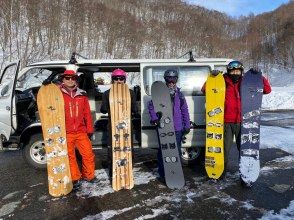 [Yuzawa/Kagura] Splitboard debut! Splitboard backcountry tour at Kagura-ga-mine