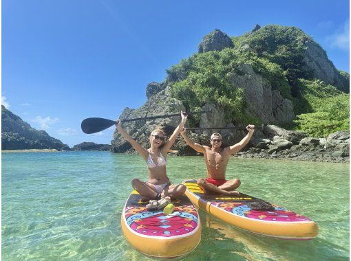 [เช่า SUP ส่วนตัวบนเกาะอิชิงากิ] สำรวจชายหาดและป่าอันลึกลับ! รวมบริการถ่ายภาพด้วยโดรน รับจองแบบวันเดียว! วิวพระอาทิตย์ตกดิน!の画像