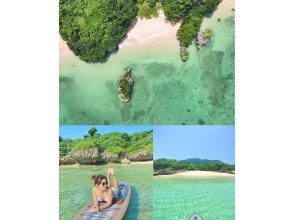 [Ishigaki Island, Private SUP] Kabira Bay, Hidden Beach, Mangroves | Movie-quality drone data + Free pick-up and drop-off & same-day reservations OK