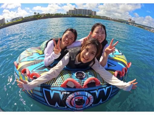 [Okinawa, Naha, Ginowan] Have a refreshing splash in Okinawa! If you're not sure what to do, try this! Quickly enjoy the sea♪ A light plan where you can choose one ride on the dayの画像