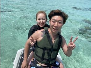 【오키나와・고우리지마】웨이크보드 초보자 대환영♪웨이크보드＋최신 토잉 튜브로부터 2개 선택할 수 있는 웨이크 튜브가 얽혀 플랜☆