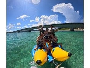 【沖縄・古宇利島】1グループずつ完全貸し切りでのご案内♪最新アクティビティ5種類＆ジェットスキー体験から2種類選んで遊べる定番のターチプラン