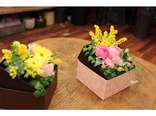 [北海道長沼町]盒花製作體驗 - 學習插花的基礎知識の画像
