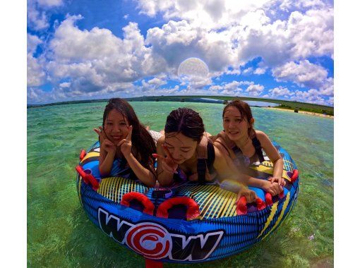 【沖縄・古宇利島】１グループずつ完全貸し切りでのご案内♪最新アクティビティ５種類＆ジェットスキー体験から3種類選んで遊べるミーチプランの画像