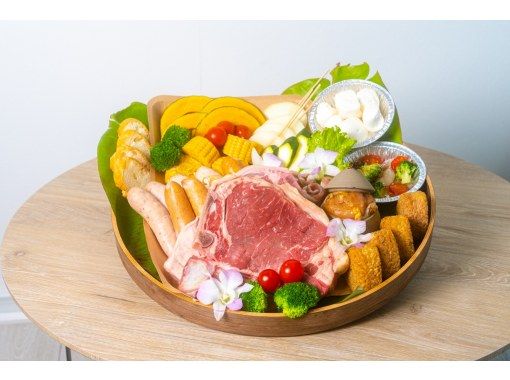 ◆HEAVEN'S BBQ 플랜(L본 스테이크 첨부)の画像