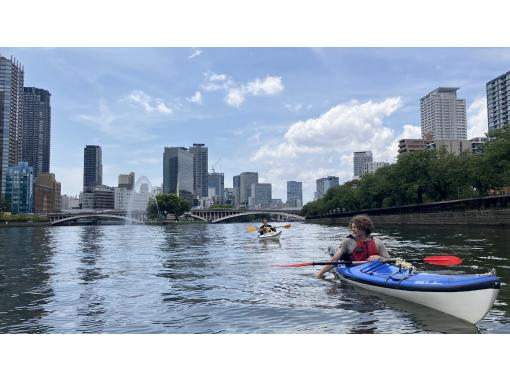 [Osaka, Sakuranomiya] Water City Osaka Canal Tour Half-Day Kayak Tour Private tour limited to one group, safe and secure! Beginners and children welcome!の画像