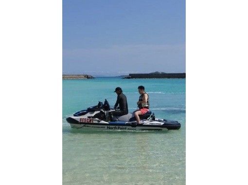 【沖縄・伊平屋島】1組貸切りジェットスキーで行くシュノーケリングツアー　の画像