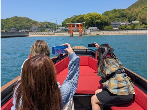 [Hiroshima/Onomichi] [Early Morning Shrine Cruise SHIOKAZE MORNING CRUISE] Let's head out to the sea of Onomichi! An exciting 30-minute tour available only in the early morning!の画像