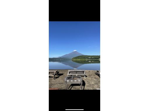 [Yamanashi Prefecture, Lake Yamanaka] SUP and BBQ while looking at Mt. Fuji empty-handedの画像