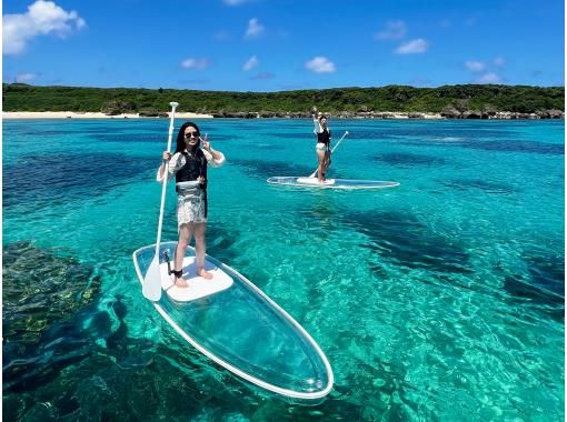 【沖縄・宮古島】《クリアサップ》絶景透明度抜群宮古ブルーでクリアサップ体験！の画像