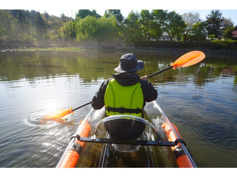 [Yamanashi Prefecture, Lake Kawaguchi] Early morning plan Clear kayak experienceの紹介画像