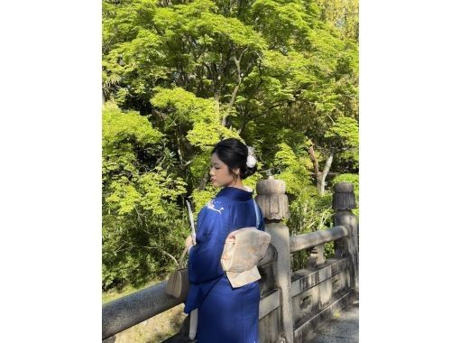 【京都，清水寺】穿上和服，遊覽清水寺，享受拍照的樂趣！の画像
