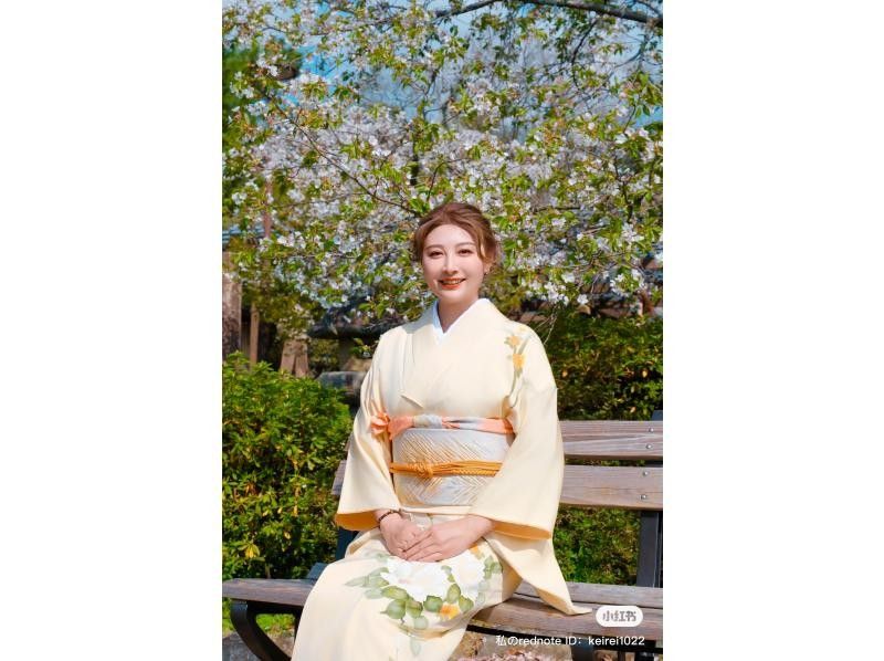 【교토 · 기요미즈데라] 기모노를 입고 기요미즈데라 주변에서 관광하고 즐겁게 촬영할 수 있습니다!の紹介画像