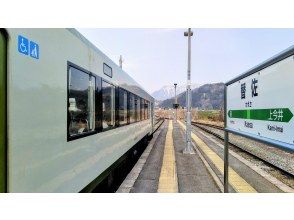 【長野・中野】飯山から谷街道をのんびり走り、中野「陣屋」で昼食。替佐駅から飯山線をサイクルトレインで愉しむプライベートプラン