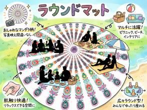 《ラウンドマットレンタル》10種から選べる｜空港から車で10分