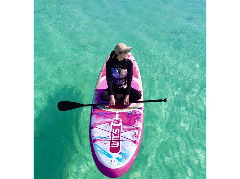 【北海道・SUP体験】透明度の高い支笏湖の湖面をクルージング！SUP体験（半日コース）の画像