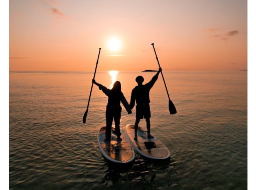 【沖縄・宮古島】《サンセットサップ》心癒される夕焼けを眺めながらSAPでクルージング！の画像